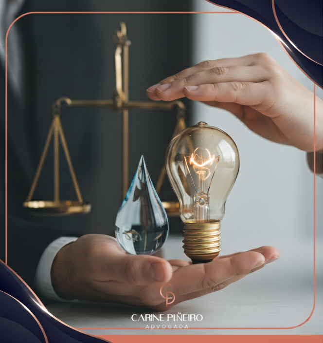 Ícone de Energia e Água